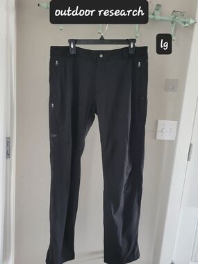 Outdoor Research Women's Black Softshell Pants - Large